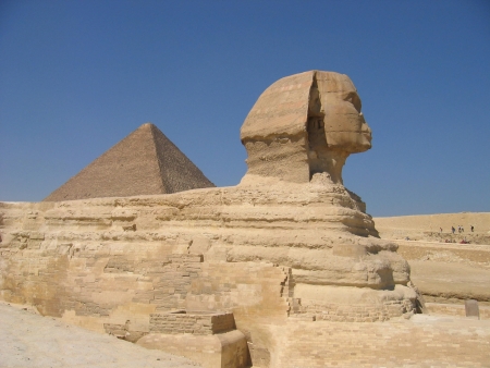 Le tre piramidi in Egitto